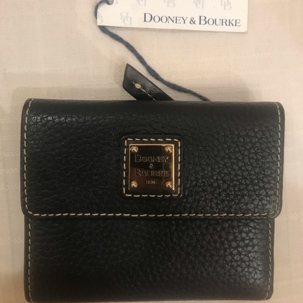 Dooney & Burke Black Leather Wallet